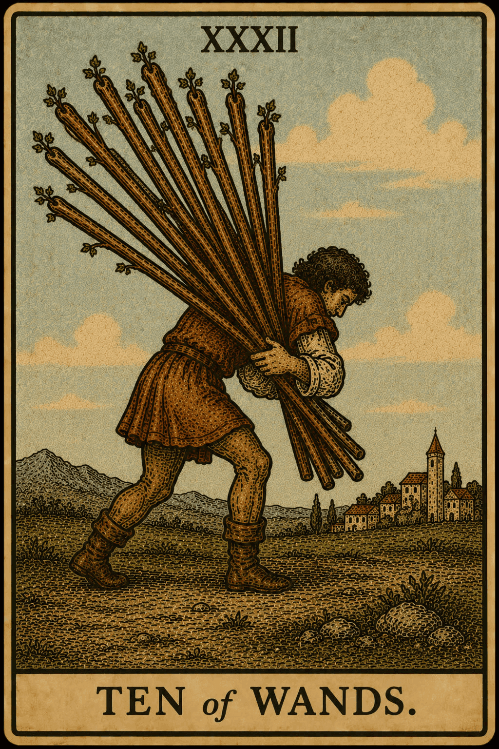 Ten of Wands
