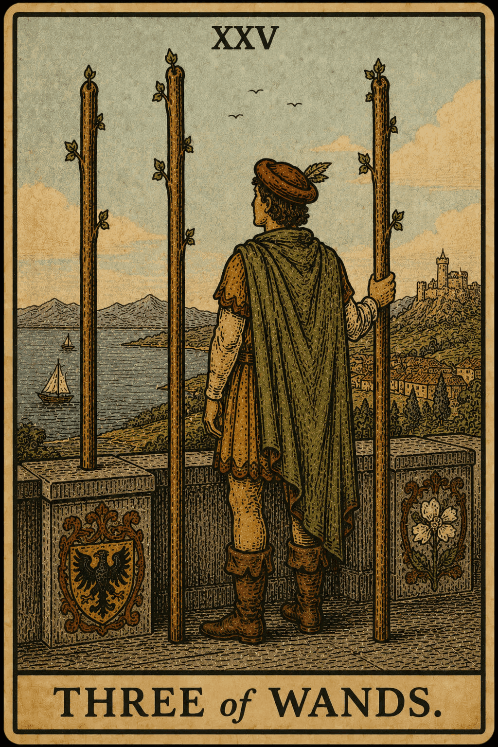 Three of Wands