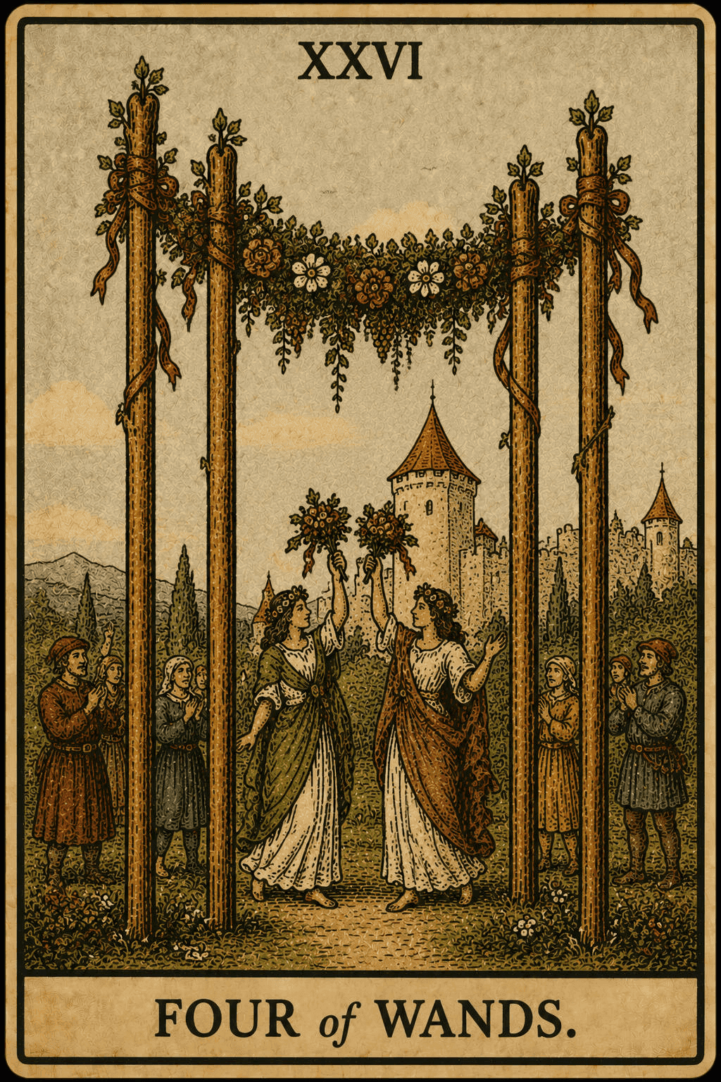Four of Wands