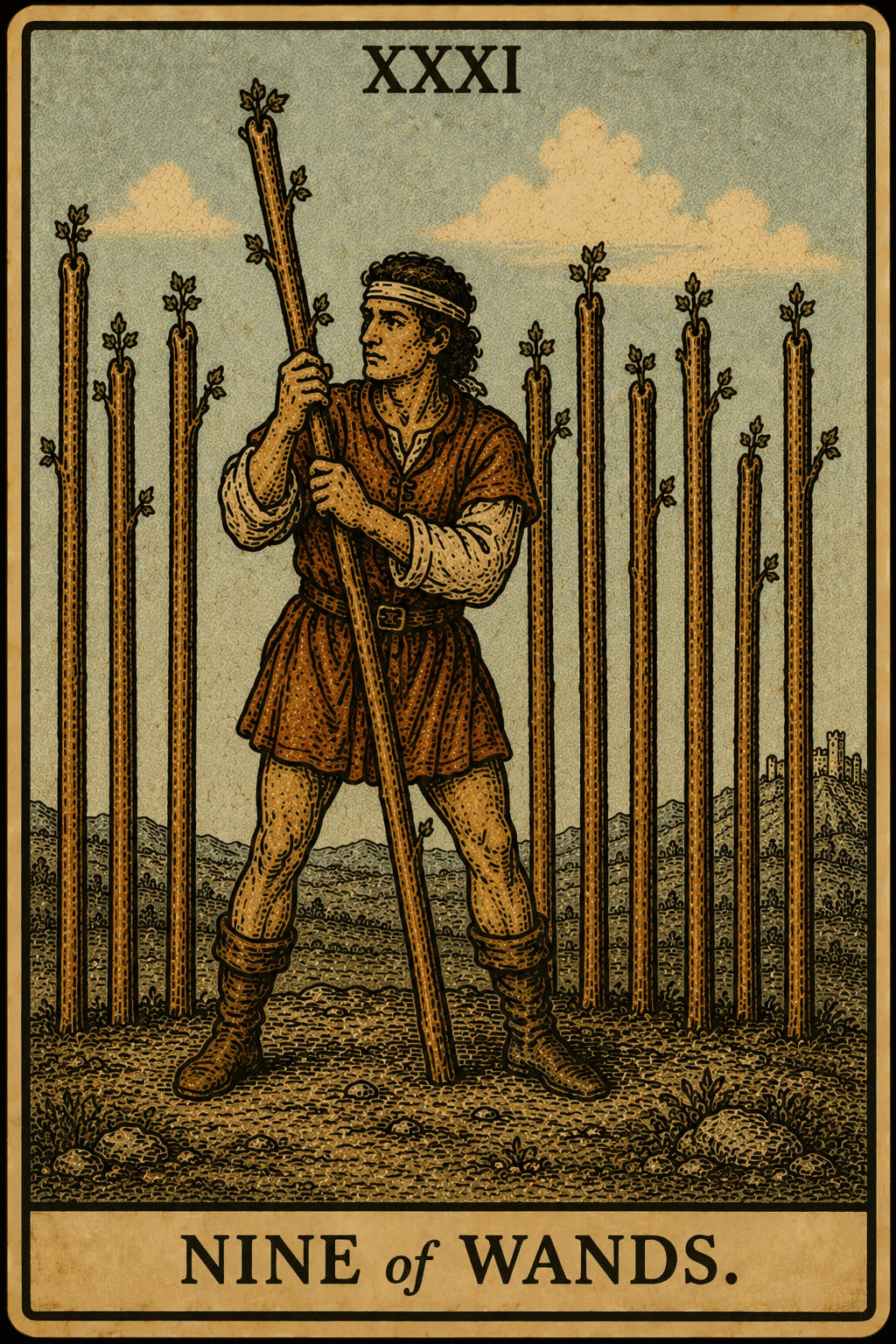 Nine of Wands