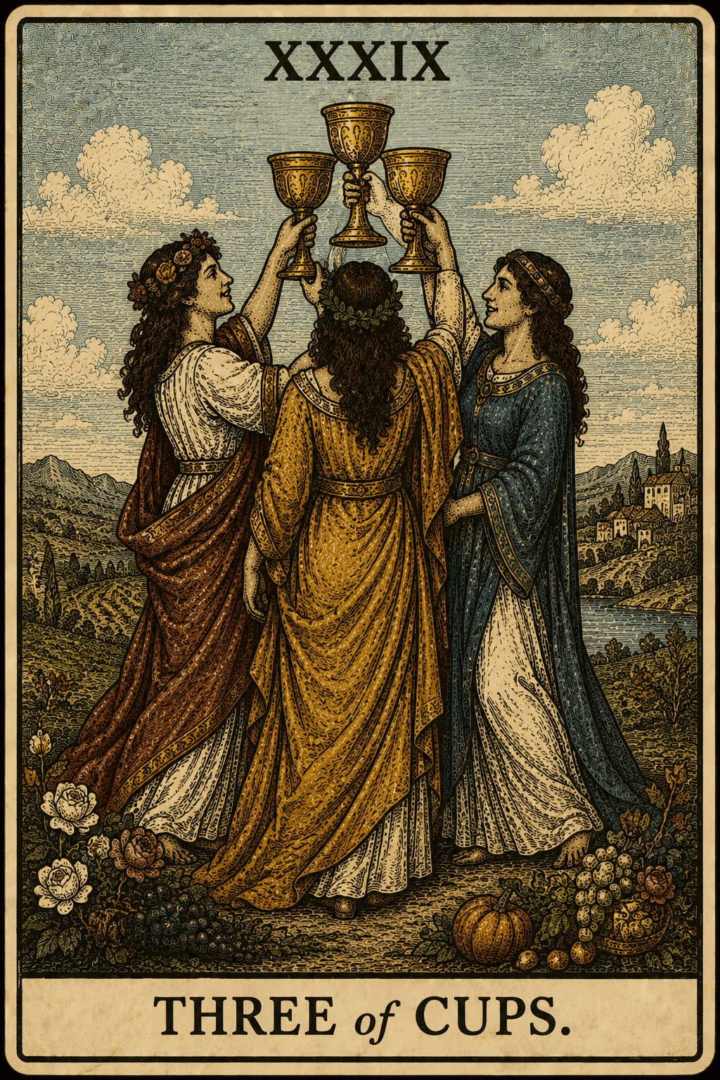 Three of Cups