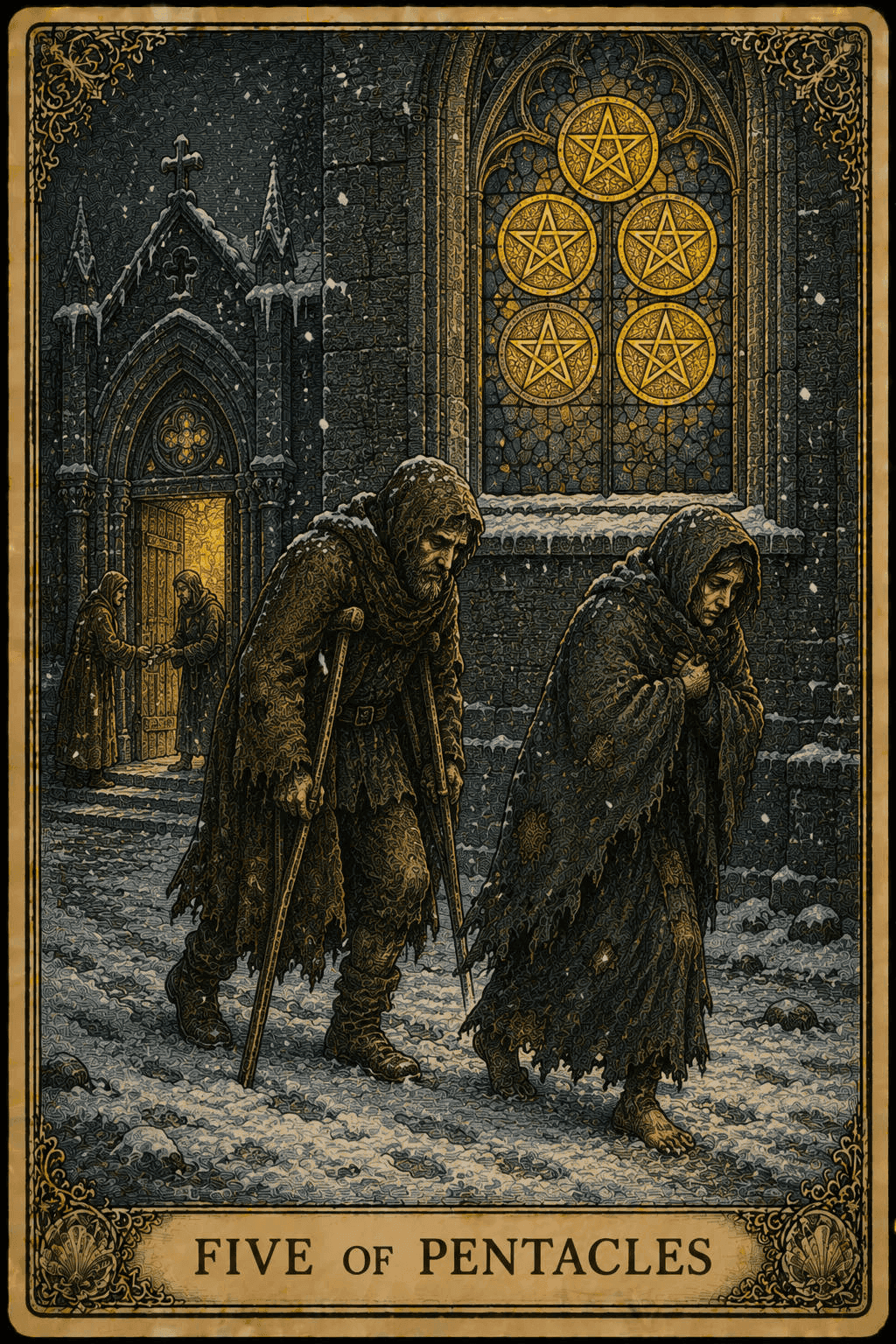 Five of Pentacles