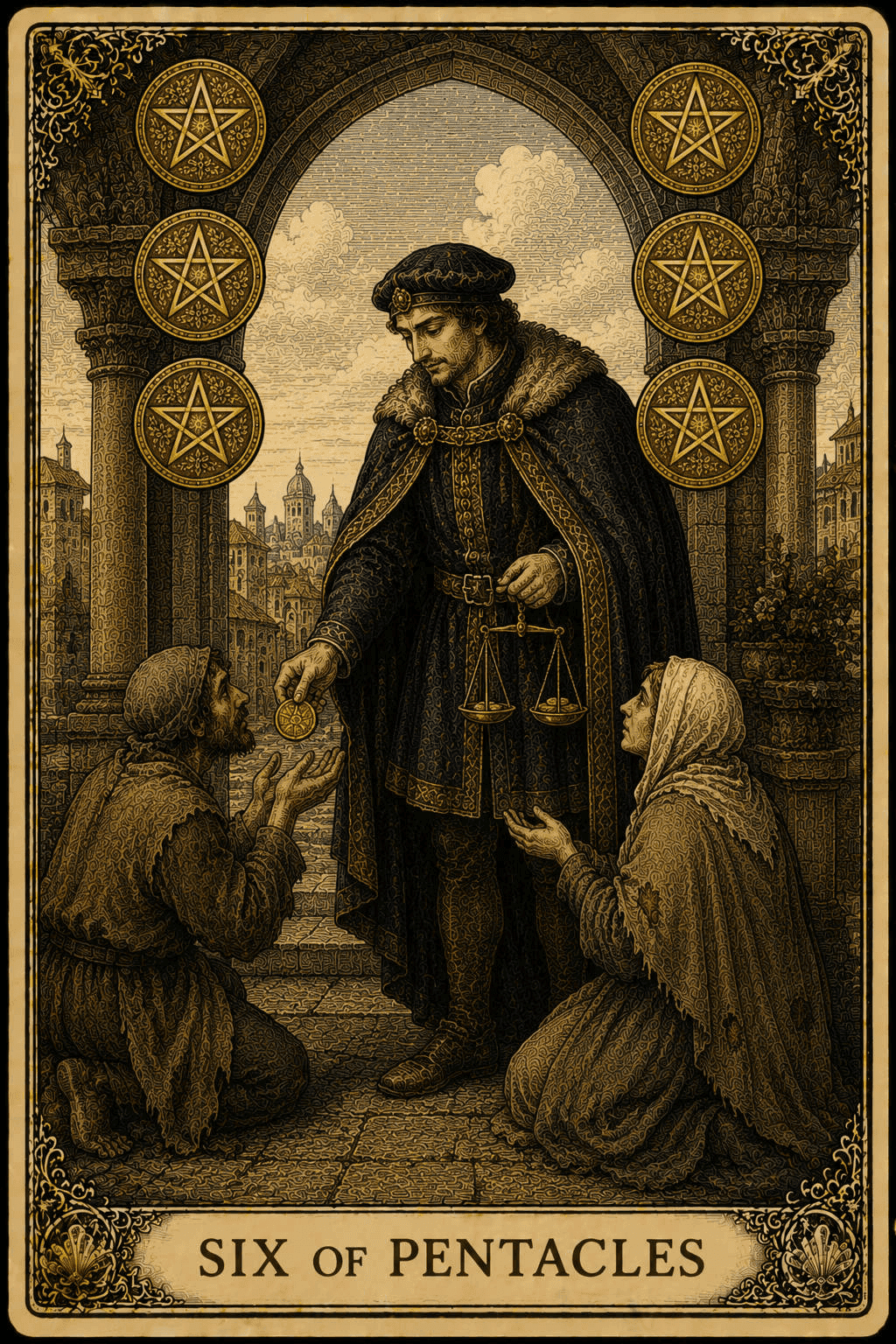 Six of Pentacles