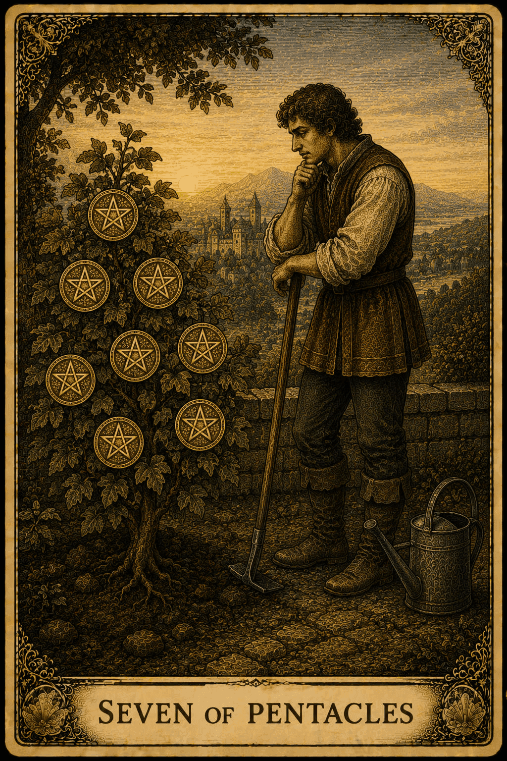Seven of Pentacles